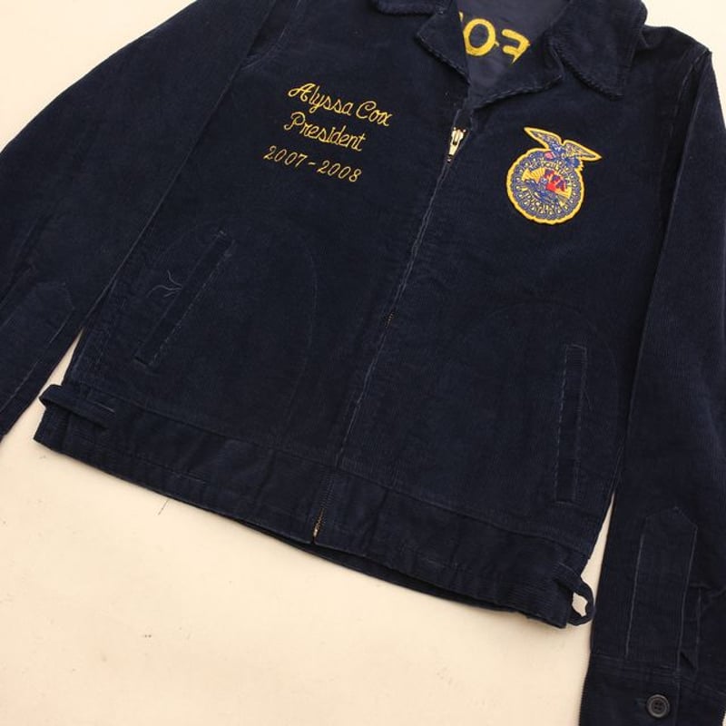 美品 希少サイズ(身幅広 着丈短)vintage ffa jacket 美品 希少サイズ(身幅広 着丈短)vintage ffa jacket