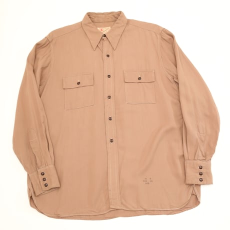 40's Wool Gabadine L/S Shirt
