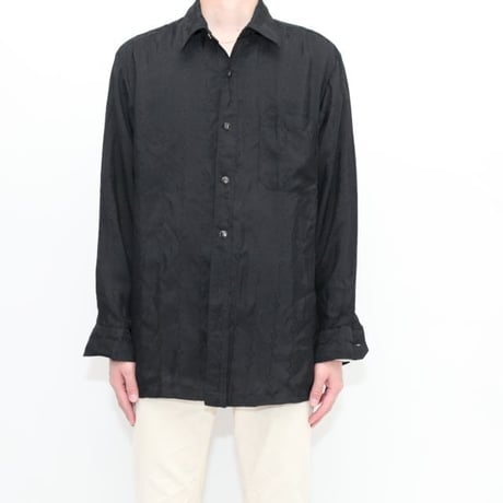 Black Embroidery Shirt