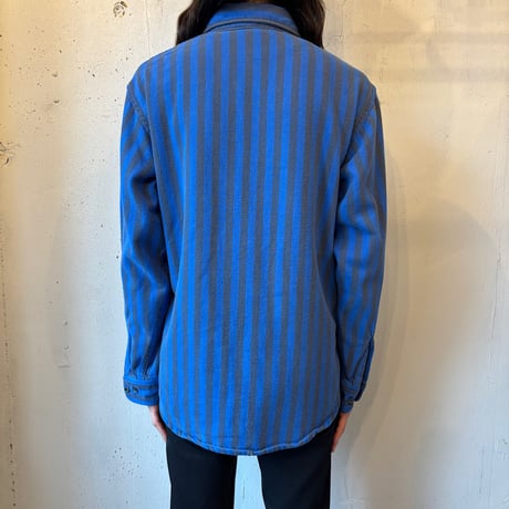 80s St. John's Bay × BIG MAC Cotton Heavy Flannel Shirt