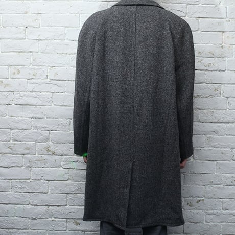 Harris Tweed Wool Coat