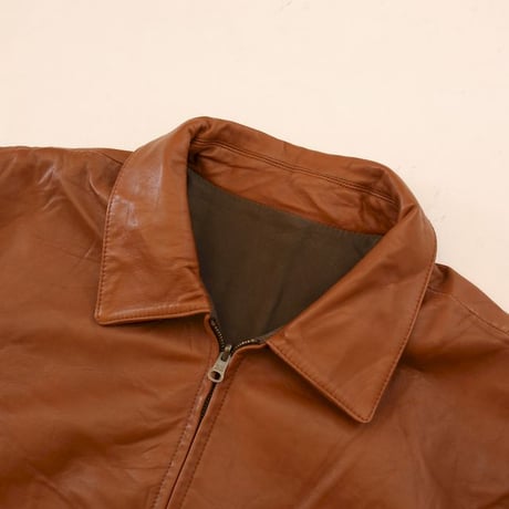 Lamb Leather Reversible Jacket