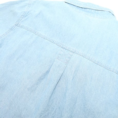 Denim Embroidery L/S Shirt