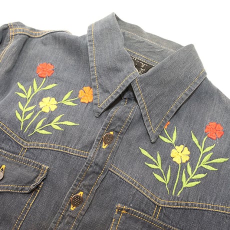 Embroidery Denim  Jacket