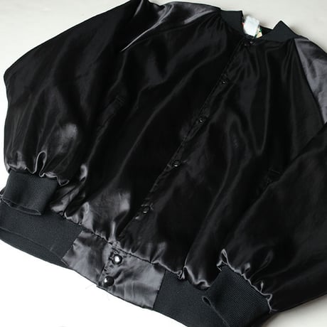 Black Satin Embroidery Jacket