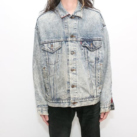 90s Levi's Liner Flannel Denim Jacket 70417-9319