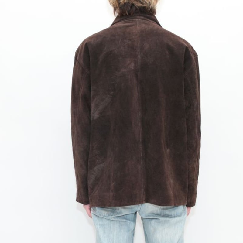 RRL Suede Leather Jacket | Strato