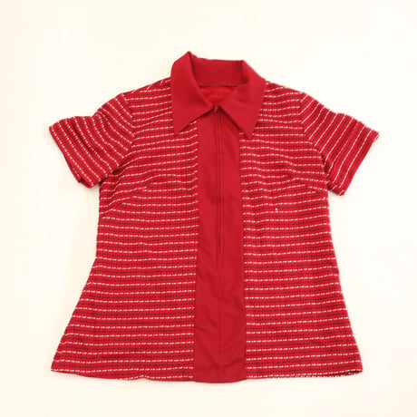 Vintage Knit Polo S/S Shirt