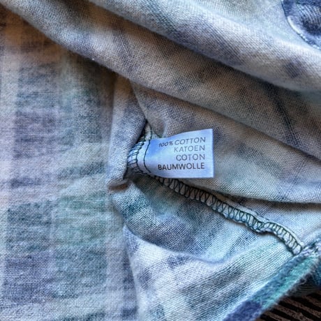 Euro Vintage Plaid Print Flannel Shirt