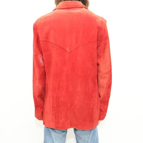 Vintage Suede Leather Jacket