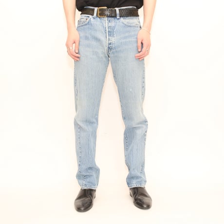 80's Levi's 501 Stripes Denim Pants