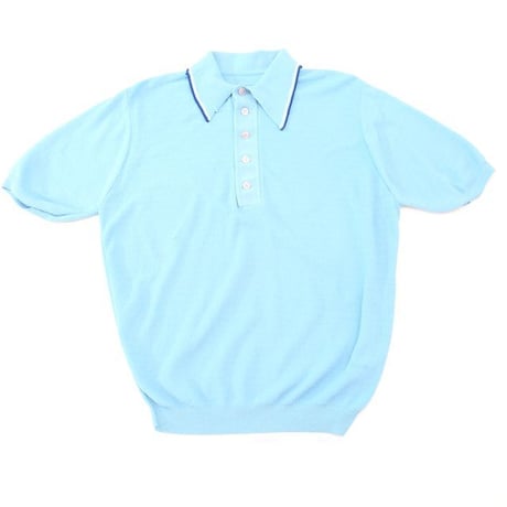 Vintage Knit Polo Shirt