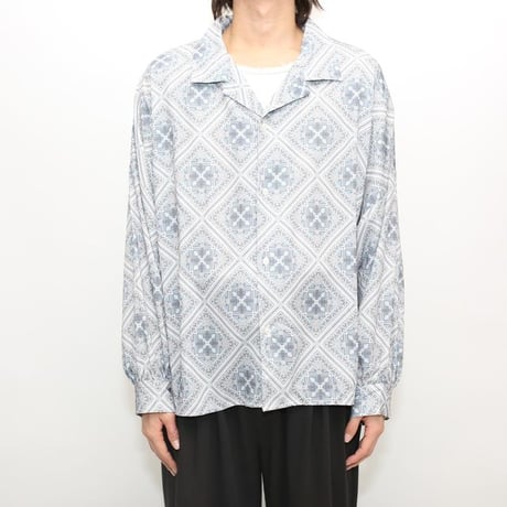 Open Collar L/S Shirt
