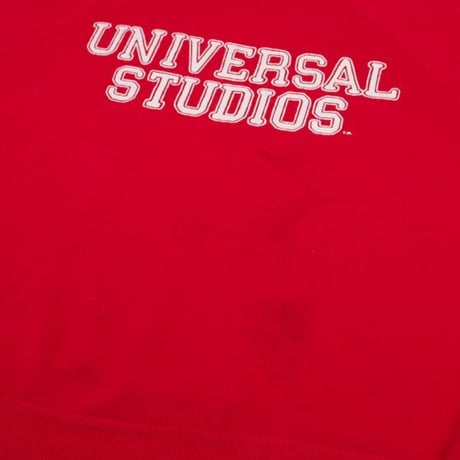 80's S/S Sweat Shirt "UNIVERSAL STUDIOS"