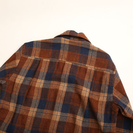 70-80s Woodchopper Wool Plaid Loop Shirt