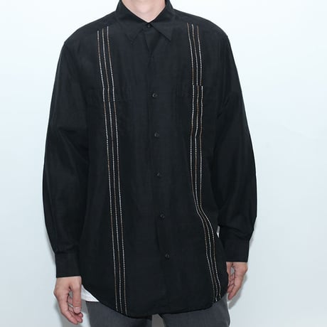 Embroidary L/S Shirt