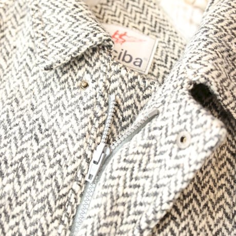 Euro Vintage Tweed Wool Jacket "Made In Italy"
