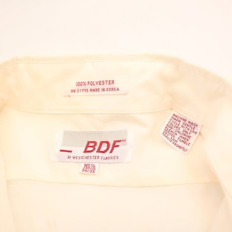 Polyester Plain L/S Shirt