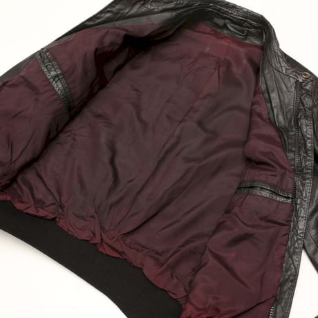 Vintage Single Leather Jacket