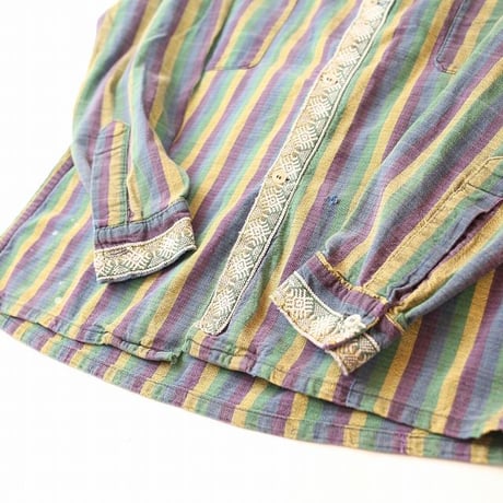Ethnic Boader L/S Shirt