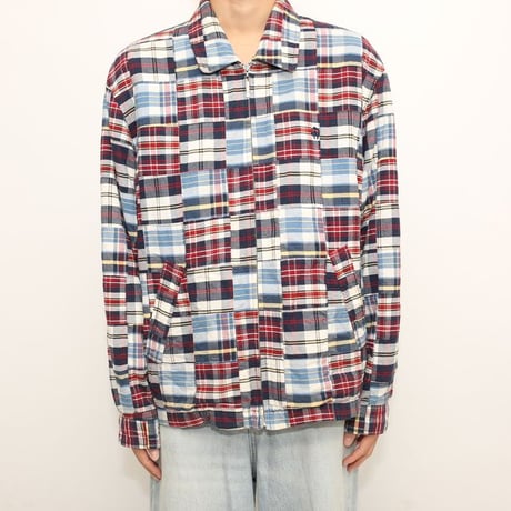 Brooks Brothers Patchwork Zip Jacket