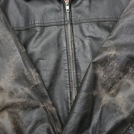 Vintage Single Leather Jacket