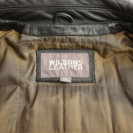 Wilsons Black Leather Jacket