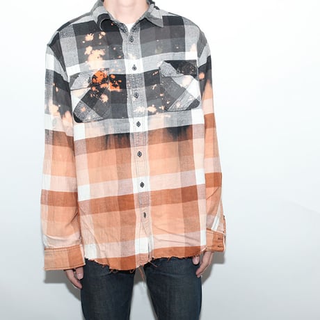 Hard Bleach Flannel L/S Shirt