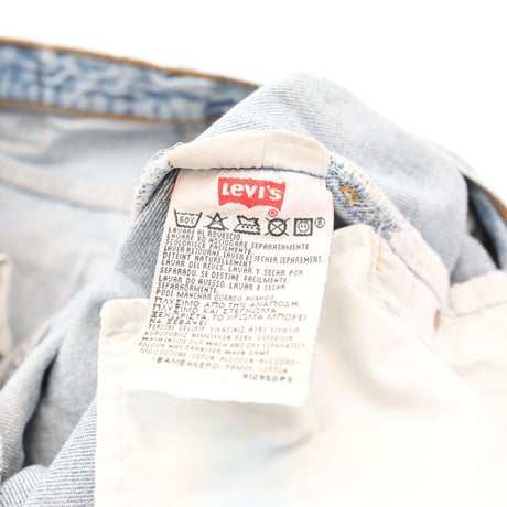 Euro Vintage Levi's 501 Damage Denim Pants