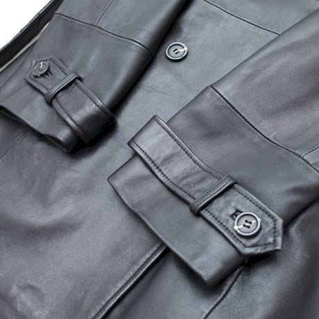 Leather Trench Coat