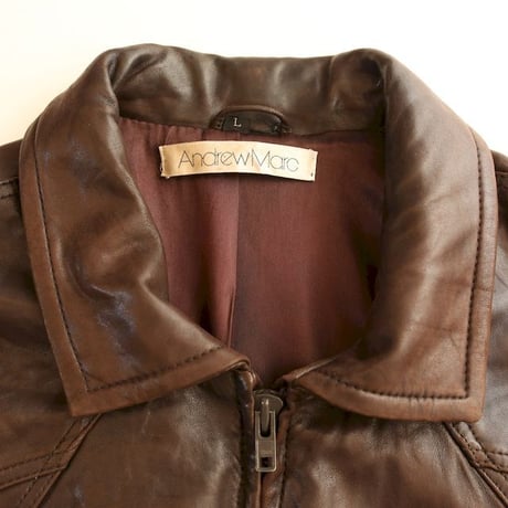 Andrew Marc / Saks Fifth Avenue Lamb Leather Jacket