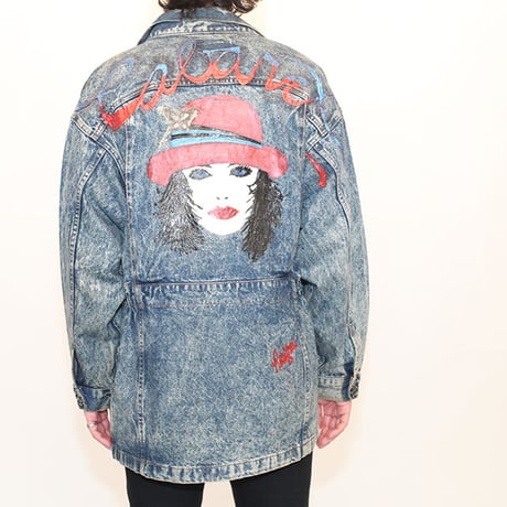 Nicely Painted Levis Denim Jacket
