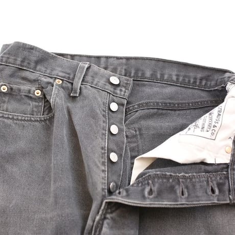 90's Levi's 508 Black Denim Pants MADE IN UK