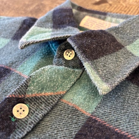 Limber Jack Plaid Print Flannel Shirt