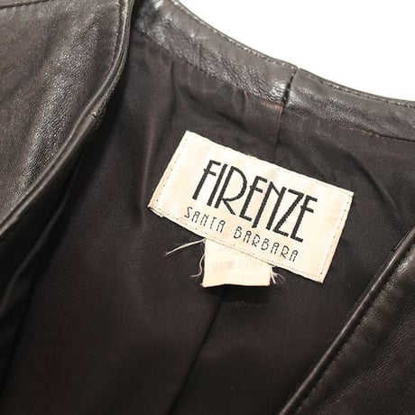 Vintage Leather Vest