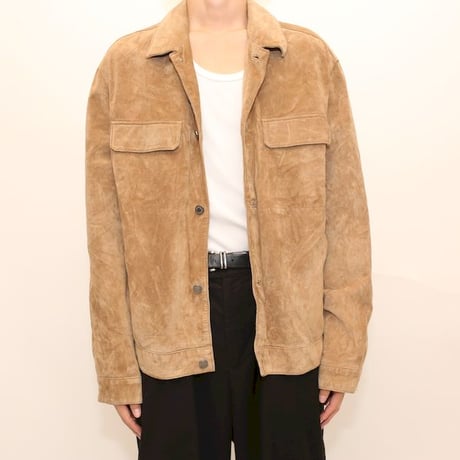 Euro Vintage Suede Leather Jacket