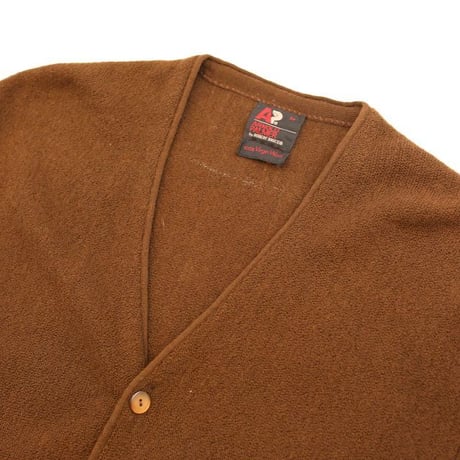 70's Arnold Palmer Virgin Wool Knit Cardigan