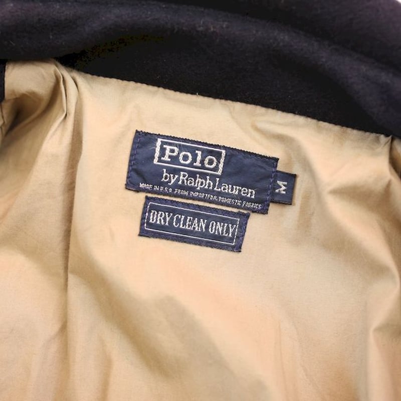 90's Polo by Ralph Lauren A-2 Type Wool Jacket