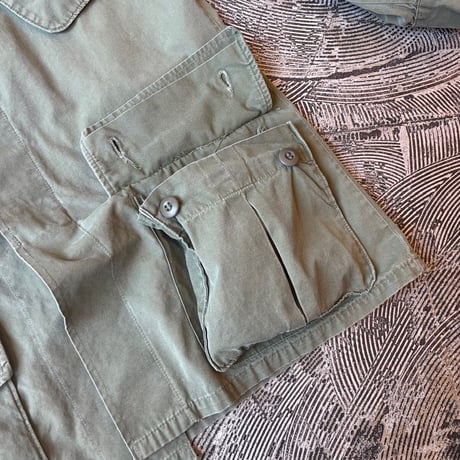 60s US.ARMY Jungle Fatigue Jacket 3rd