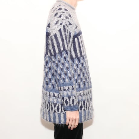 Vintage Geometick Wool Sweater