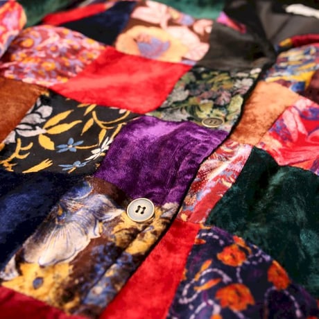 Special Patchwork Velour Jacket