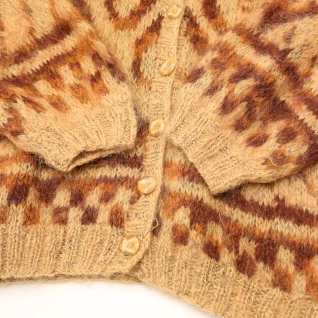 Vintage Mohair Knit Cardigan