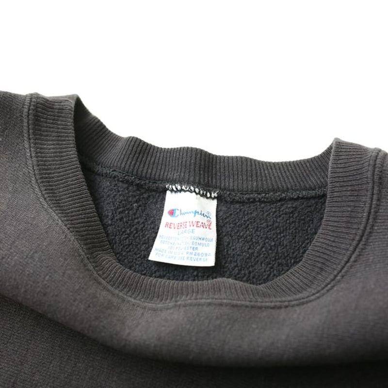 90s Champion Reverse Weave Black | Strato