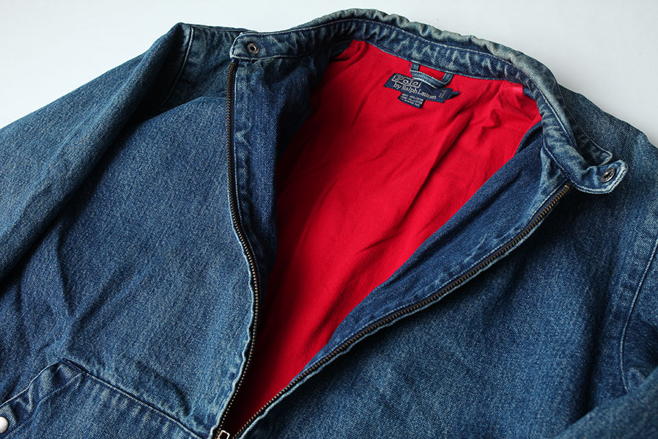 ラルフローレン ブラックレーベル デニム オイルドジャケット Ralph Lauren Black Label ラルフローレン ブラックレーベル