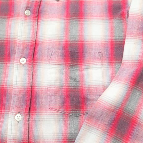 70's Vintage Ombre Check L/S Shirt