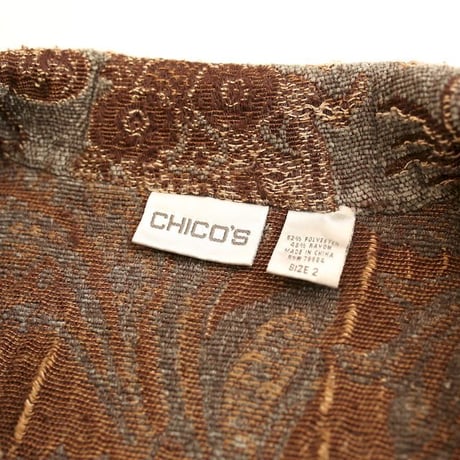 CHICO'S Tapestry Jacket