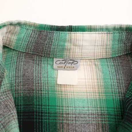 Caltop Acrylic Ombre L/S Shirt MADE IN USA