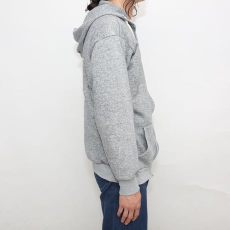 70-80s Discus Thermal Lined Full Zip Sweat Hoodie