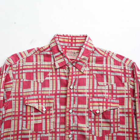 50's Levi's Western Shirt "Short Horn"