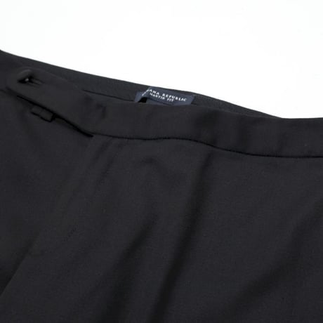 Black Flared Slacks Pants
